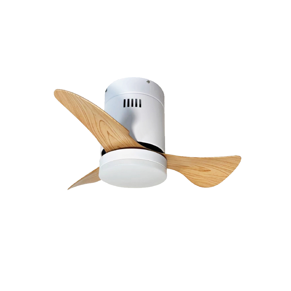 Φωτογραφία προϊόντος: it-Lighting Elsinore -15W 3CCT LED Fan Light in White with Wooden Color (102000410)