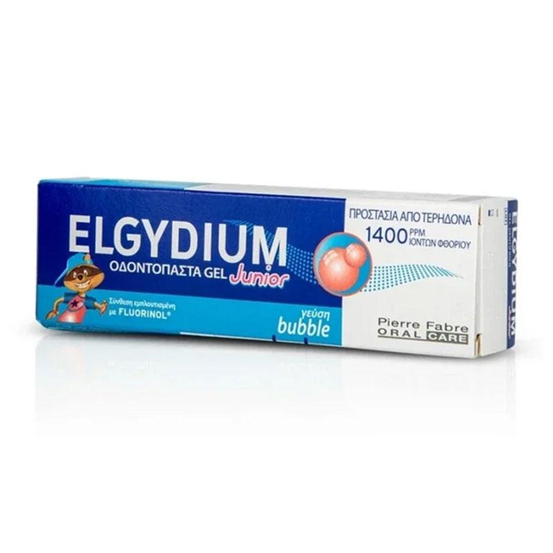 Φωτογραφία προϊόντος: Elgydium Junior Bubble Οδοντόκρεμα για Παιδιά 7 - 12 Ετών με Γεύση Τσιχλόφουσκα 50ml