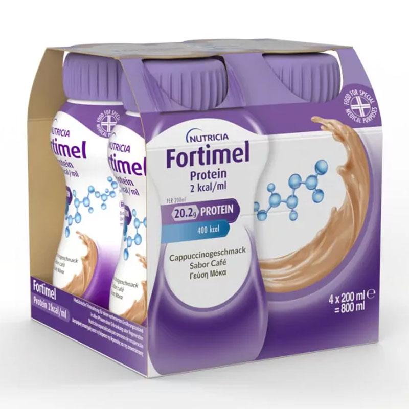 Φωτογραφία προϊόντος: Nutricia Fortimel Protein 2 kcal/ml με Γεύση Μόκα 4x200ml