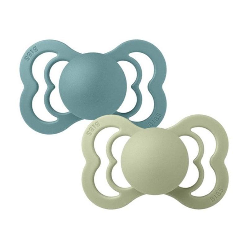 Φωτογραφία προϊόντος: Bibs Supreme Silicone Size 2 Πιπίλες Σιλικόνης 6+ m Island Sea/Sage 2τμχ