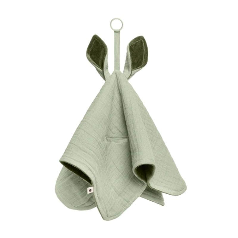 Φωτογραφία προϊόντος: Bibs Cuddle Cloth Kangarou Sage/Hunter Green Πανάκι Αγκαλιάς 1τμχ