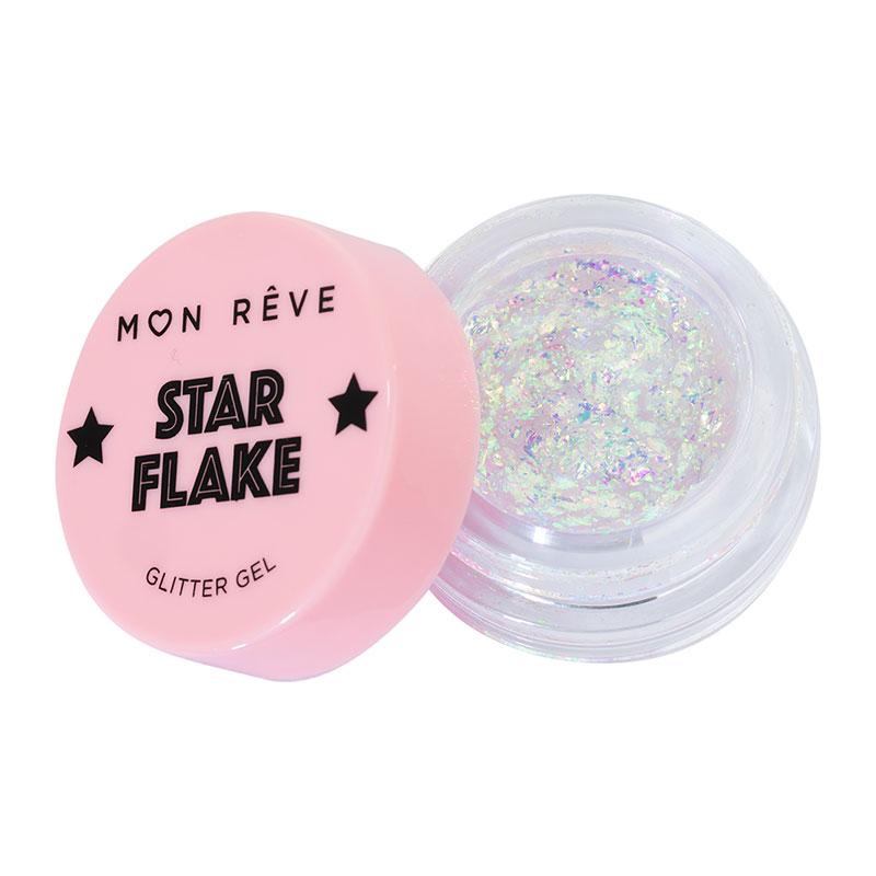 Φωτογραφία προϊόντος: Mon Reve Star Flake Glitter Gel 4g 04 Firefly