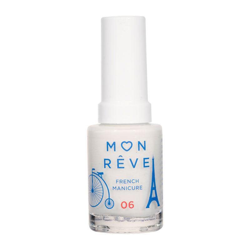 Φωτογραφία προϊόντος: Mon Reve French Manicure Βερνίκι Νυχιών για Γαλλικό Μανικιούρ 13ml 06 Sheer White
