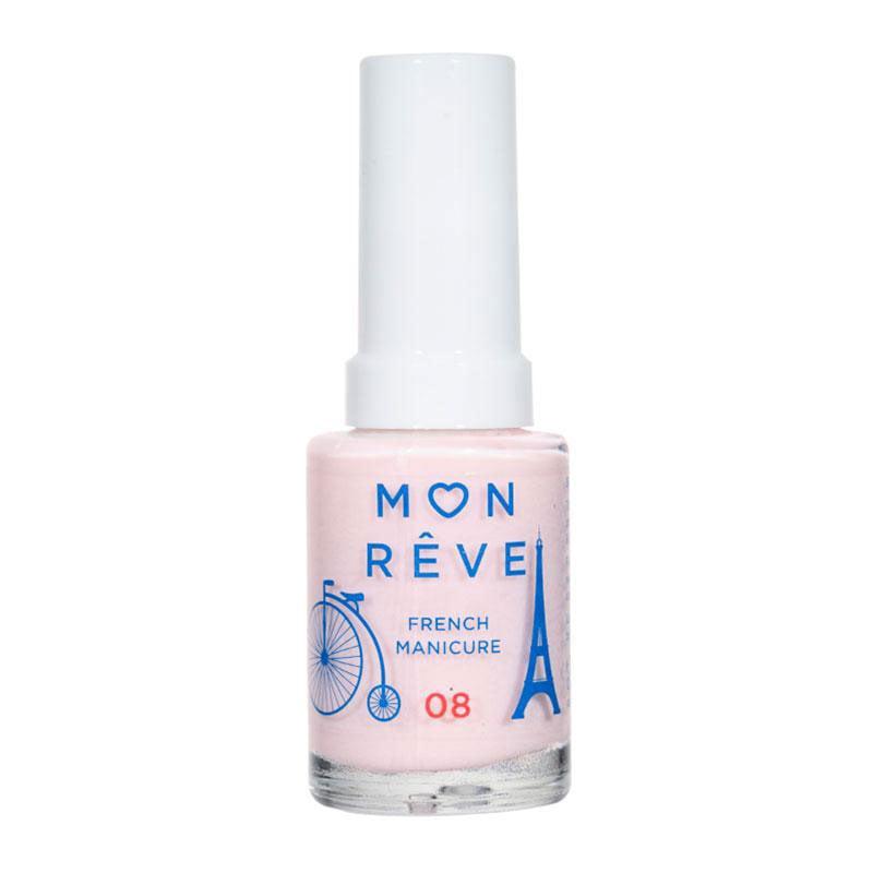 Φωτογραφία προϊόντος: Mon Reve French Manicure Βερνίκι Νυχιών για Γαλλικό Μανικιούρ 13ml 08 Sheer Rose