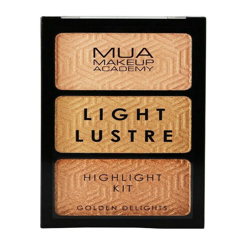 Φωτογραφία προϊόντος: MUA Light Lustre Trio Highlight Golden Delights 9gr