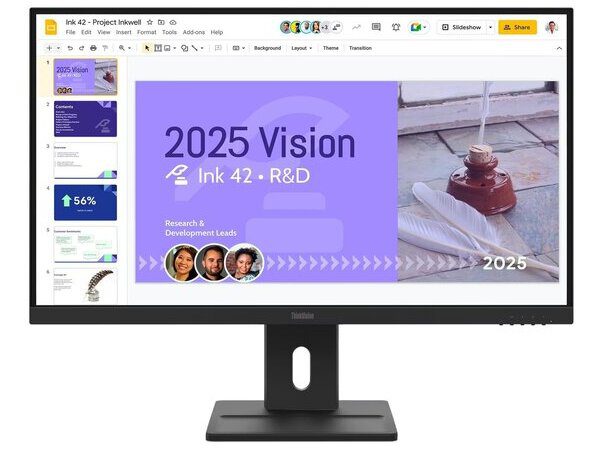Φωτογραφία προϊόντος: LENOVO Monitor ThinkVision E27Q-40 27'' QHD IPS, HDMi, Display Port,Speakers, 3Years