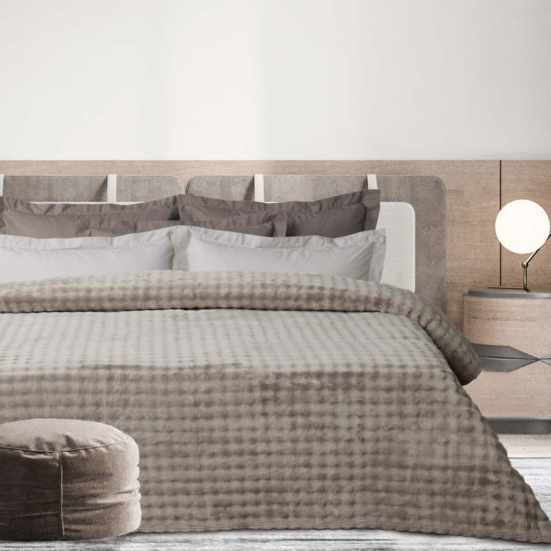 Φωτογραφία προϊόντος: Κουβέρτα Fleece Μονή 160x220 Das Home 1370 Taupe 160x220