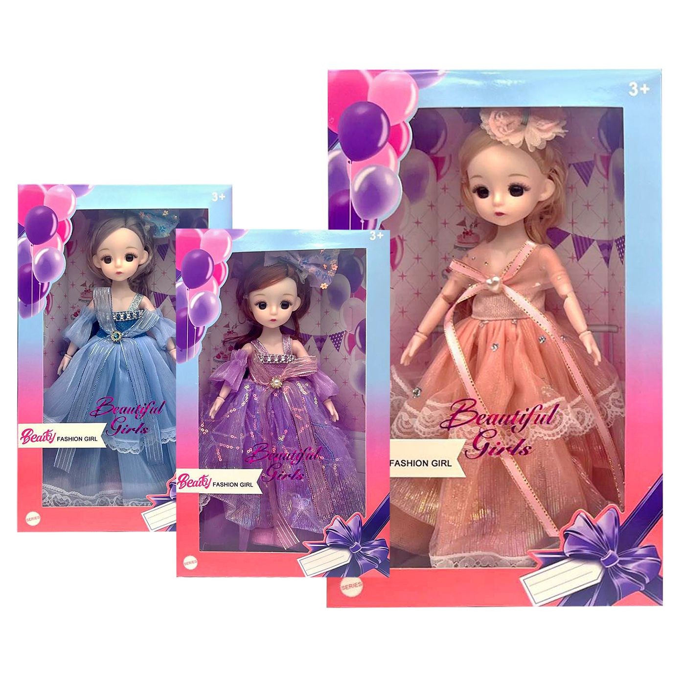 Φωτογραφία προϊόντος: Κούκλα Beauty Fashion 34x21x6,5cm ToyMarkt 922127