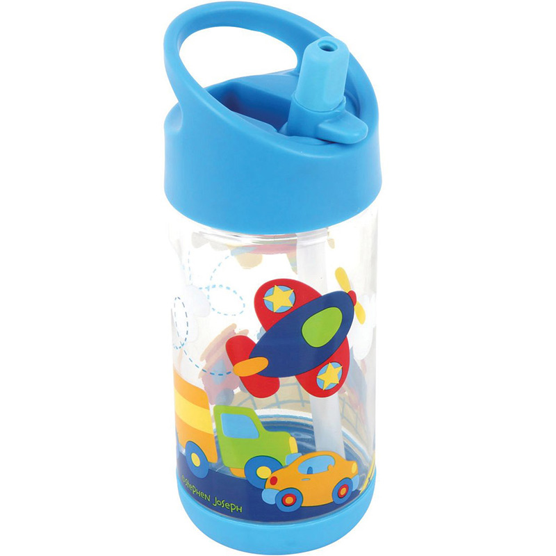 Φωτογραφία προϊόντος: Παγούρι Stephen Joseph 112262 Flip Top Transportation 350ml