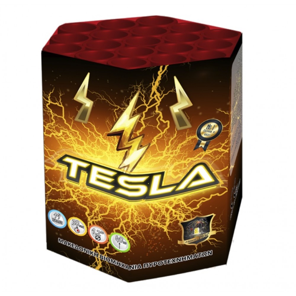 Φωτογραφία προϊόντος: Πυροτέχνημα TESLA 19 βολές 1,2''