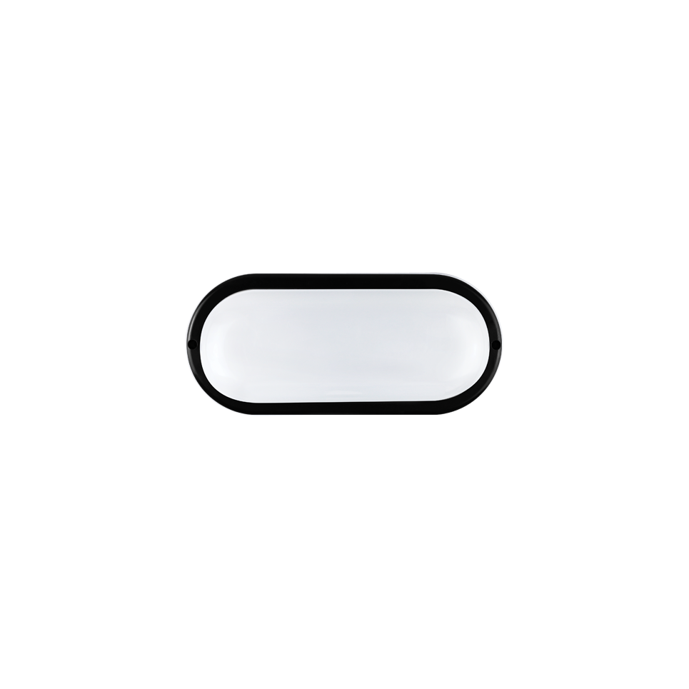 Φωτογραφία προϊόντος: ACALIGHT LED PC BLACK WALL LUMINAIRE 230V AC IP65 10W 930lm 4000K 110° Ra80 / DORA1040B