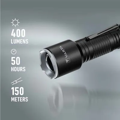 Φωτογραφία προϊόντος: OEM Φακός LED VARTA με μπαταρίες 3X AAA, F30 Pro,