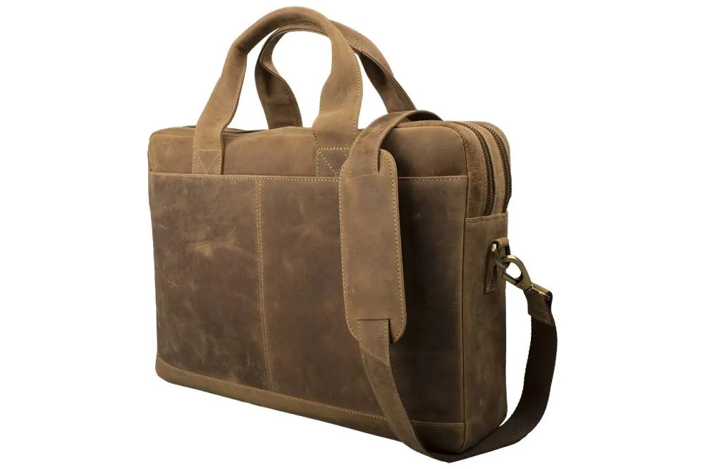 Φωτογραφία προϊόντος: Τσάντα Business/Notebook - Buffalo Hunter Leather Oil🦬 dariya®