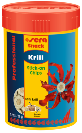 Φωτογραφία προϊόντος: Sera krill snack prof. 250ml,τροφή για την ανάπτυξη του χρώματος των ψαριών SERA