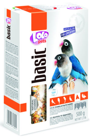 Φωτογραφία προϊόντος: Lolo pets πλήρης τροφή για love birds για όλες τις διατροφικές τους ανάγκες Lolo pets
