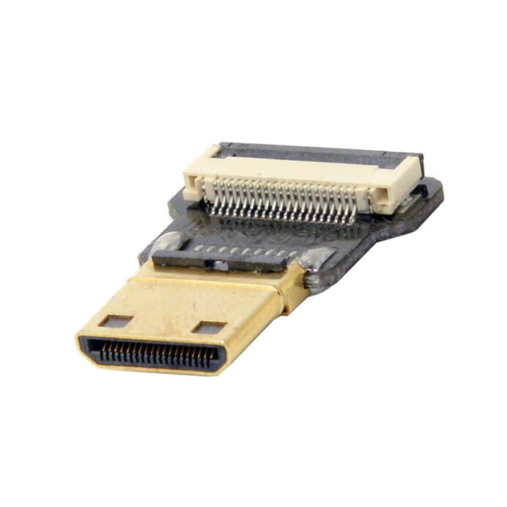 Φωτογραφία προϊόντος: FPV Mini HDMI male σε HDMI Adapter για FPC Ribbon Flat HDMI Cable 20pin (C1)