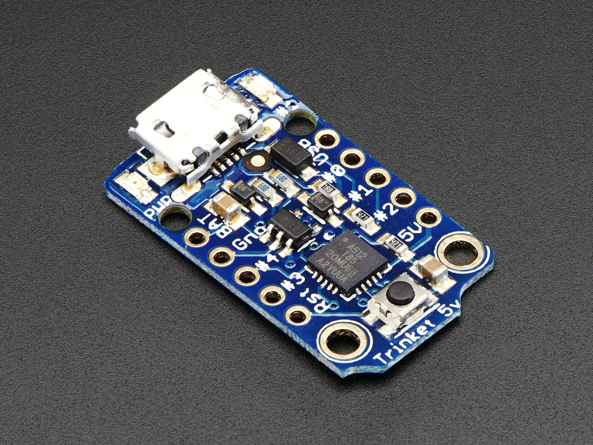 Φωτογραφία προϊόντος: Adafruit Trinket Mini Microcontroller 5V Logic