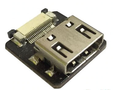Φωτογραφία προϊόντος: FPV HDMI female to HDMI adapter για FPC Ribbon Flat HDMI Cable (A4)