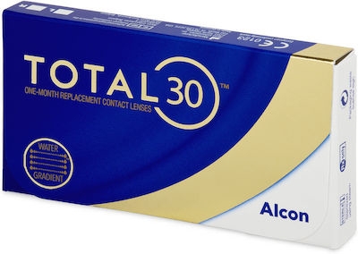 Φωτογραφία προϊόντος: Alcon Total30 3pack - Μηνιαίοι φακοί επαφής σιλικόνης υδρογέλης με UV προστασία