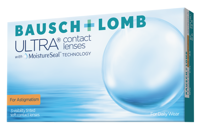 Φωτογραφία προϊόντος: Bausch & Lomb ULTRA for Astigmatism Μηνιαίοι Φακοί Επαφής 3 Pack