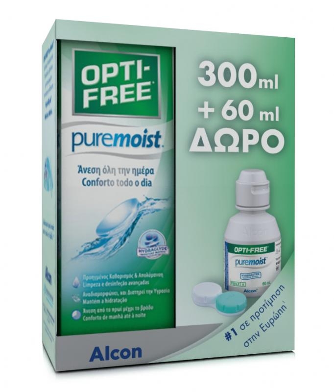 Φωτογραφία προϊόντος: Opti-Free PureMoist 300ml + 60ml