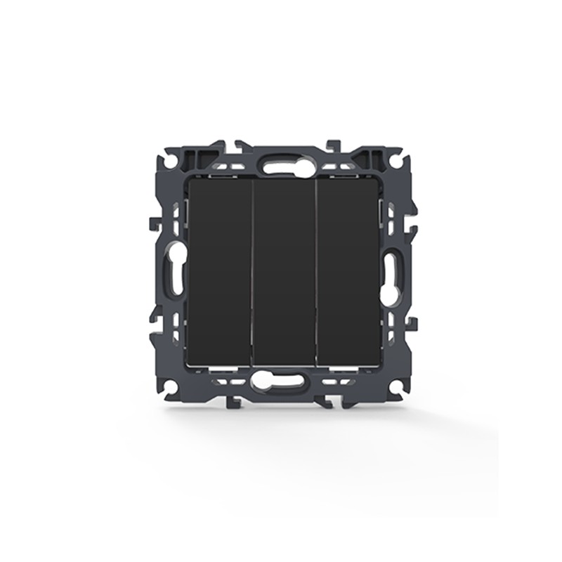Φωτογραφία προϊόντος: ACALIGHT PRIME ΔΙΑΚΟΠΤΗΣ ΤΡΙΠΛΟΣ ΑΠΛΟΣ ΜΕ ΒΙΔΑ ΠΛΑΣΤΙΚΟΣ MAT ΑΝΘΡΑΚΙ 3P 10AX 250VAC IP20 / 1000110505