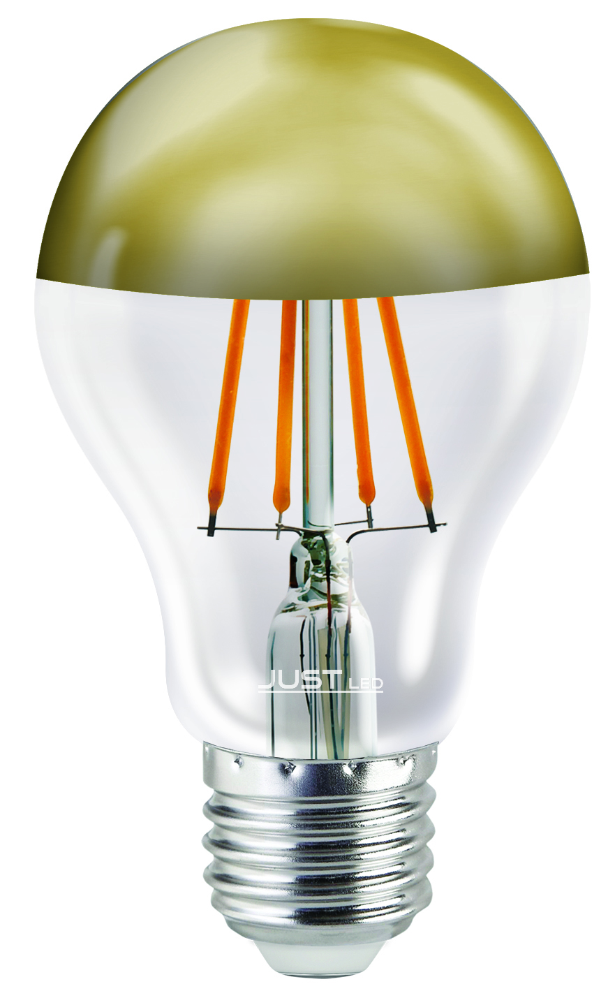 Φωτογραφία προϊόντος: JUST LED Filament Λάμπα E27 A60 8W 3000K Golden