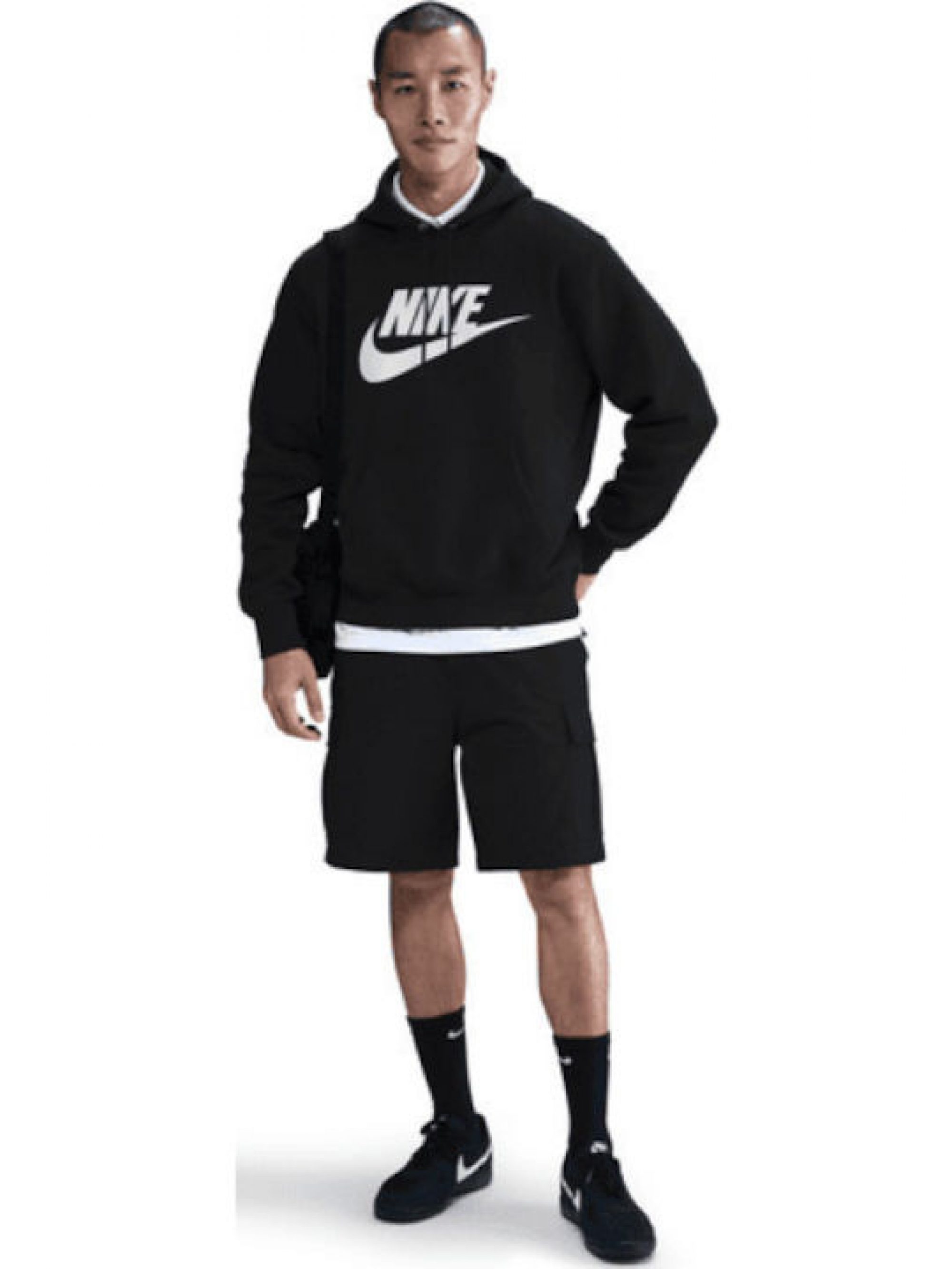 Φωτογραφία προϊόντος: Nike M NK CLUB BB PO GFX Hoodie Μαύρο FN3868-010