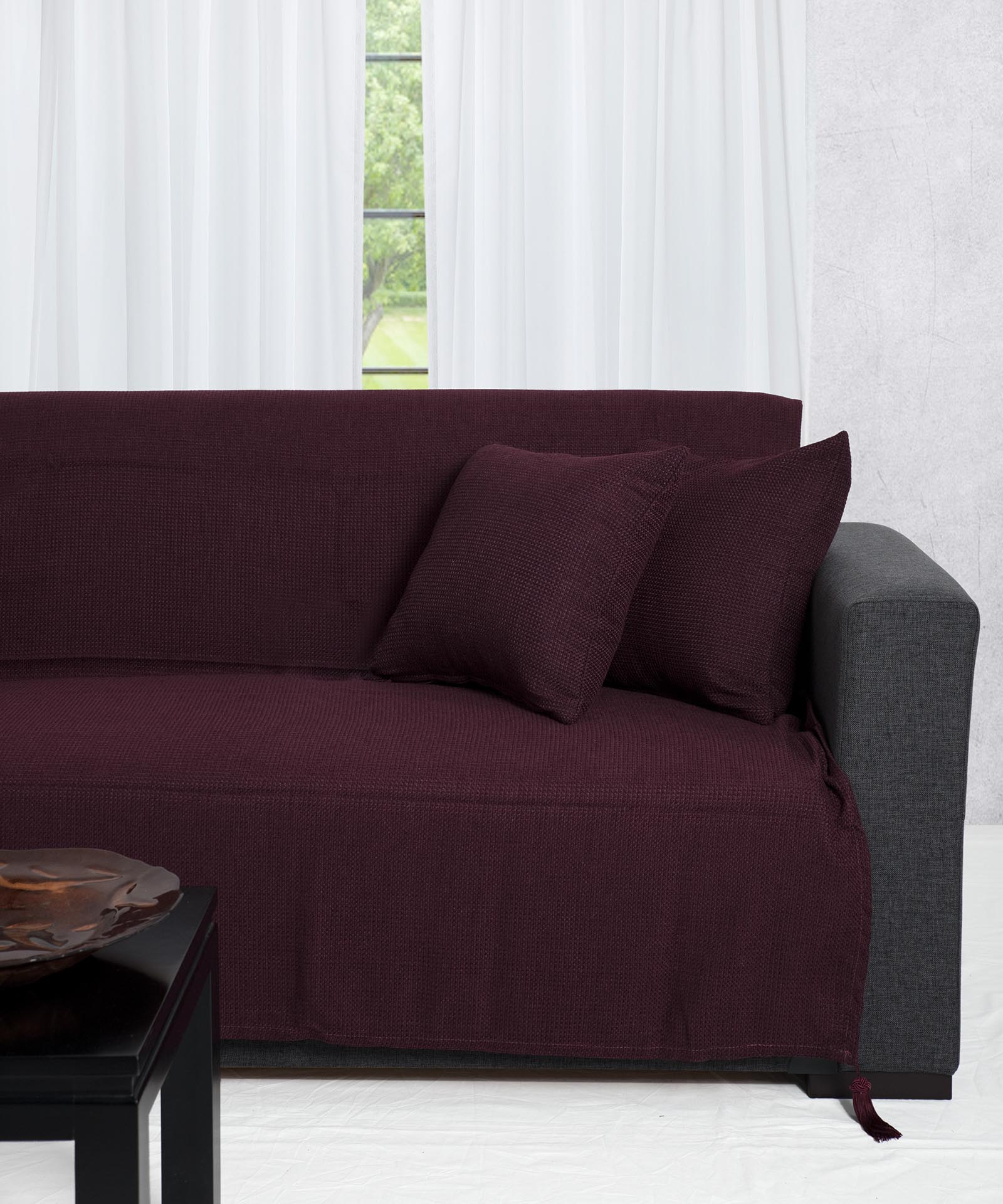 Φωτογραφία προϊόντος: SilkFashion ΡΙΧΤΑΡΙΑ 9925 (180cm x 250cm) μελιτζανί