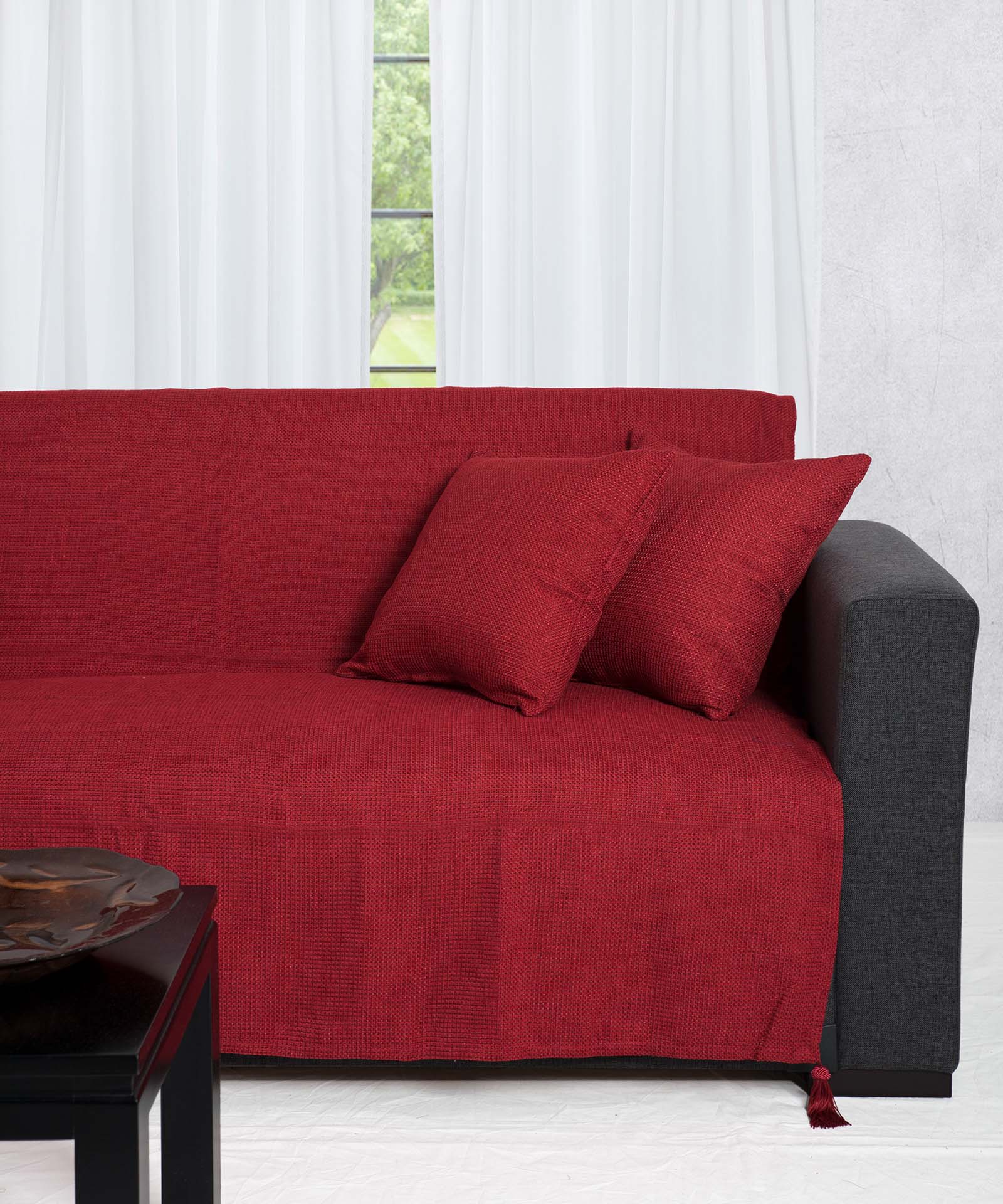 Φωτογραφία προϊόντος: SilkFashion ΡΙΧΤΑΡΙΑ 9925 (180cm x 250cm) κόκκινο