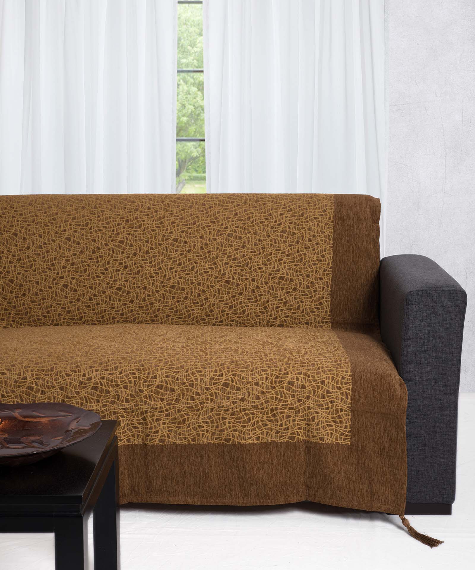 Φωτογραφία προϊόντος: SilkFashion ΡΙΧΤΑΡΙΑ 8091 (180cm x 180cm / 180cm x 250cm / 180cm x 300cm) χρυσό