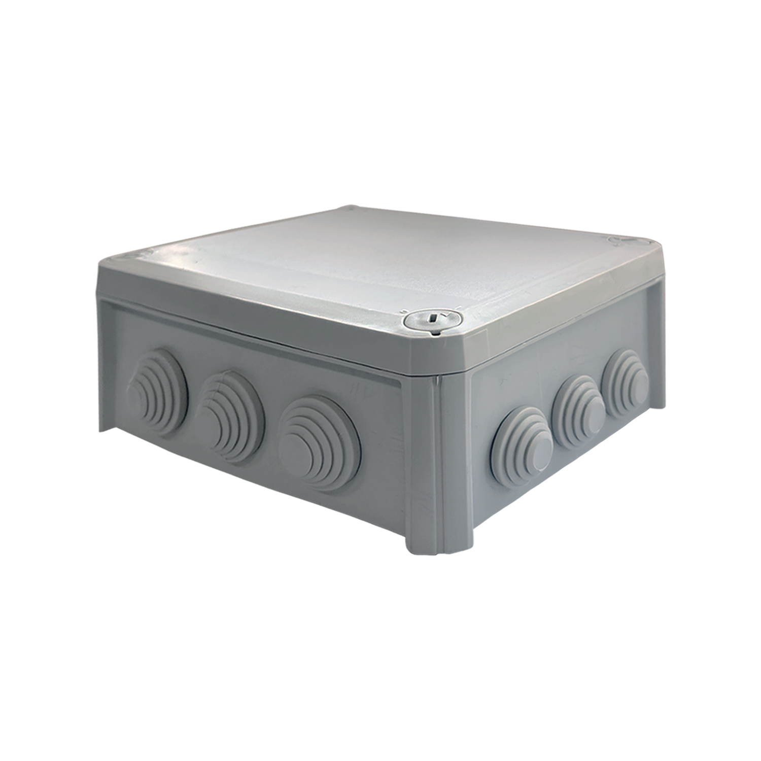 Φωτογραφία προϊόντος: ACALIGHT 190x150x75mm ΕΠΙΤΟΙΧΟ ΚΟΥΤΙ ΔΙΑΚΛΑΔΩΣΗΣ ΚΑΛΩΔΙΩΝ,ΓΚΡΙ ΧΡΩΜΑΤΟΣ 10 ΔΙΟΔΙΩΝ IP66 RAL 7035 / NX1047