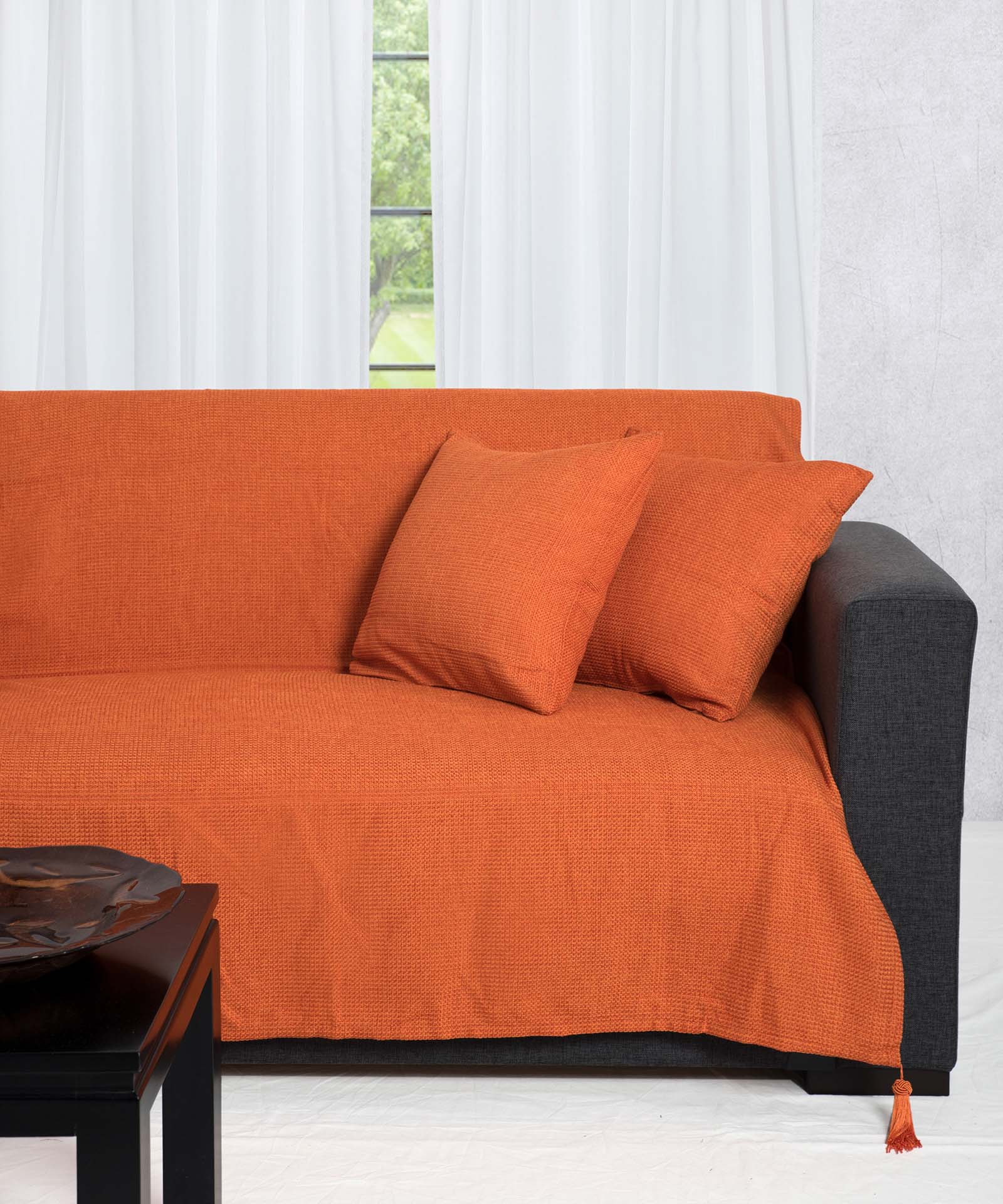 Φωτογραφία προϊόντος: SilkFashion ΡΙΧΤΑΡΙΑ 9925 (180cm x 300cm) πορτοκαλί