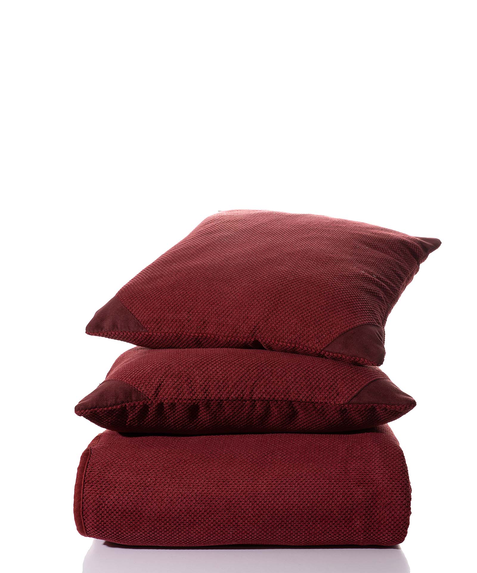 Φωτογραφία προϊόντος: SilkFashion ΜΑΞΙΛΑΡΟΘΗΚΗ 1715 (65cm x 65cm) μπορντώ