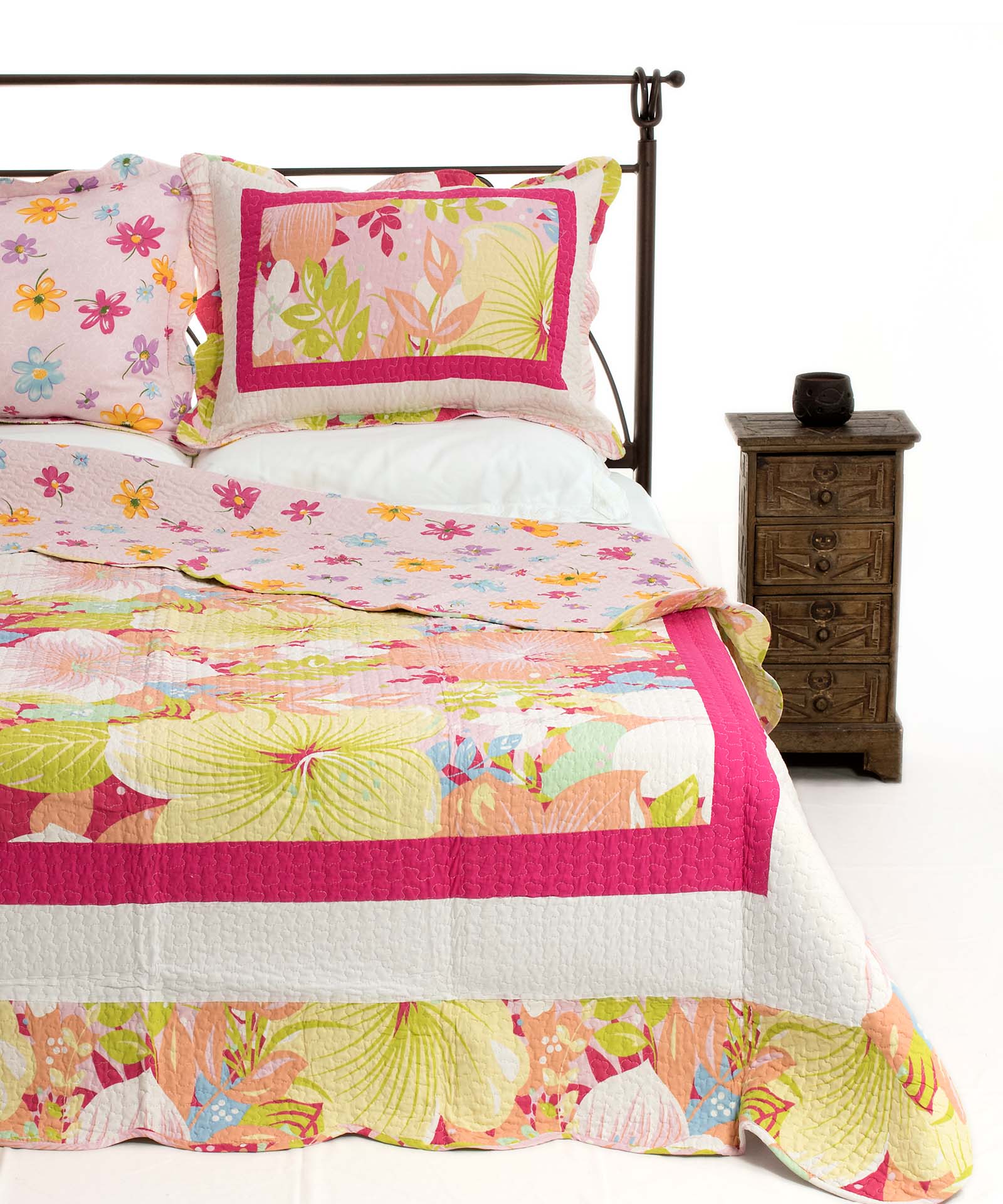 Φωτογραφία προϊόντος: SilkFashion ΚΟΥΒΕΡΛΙ σετ (240cm x 260cm + 2 x 50cm x 70cm) KING04