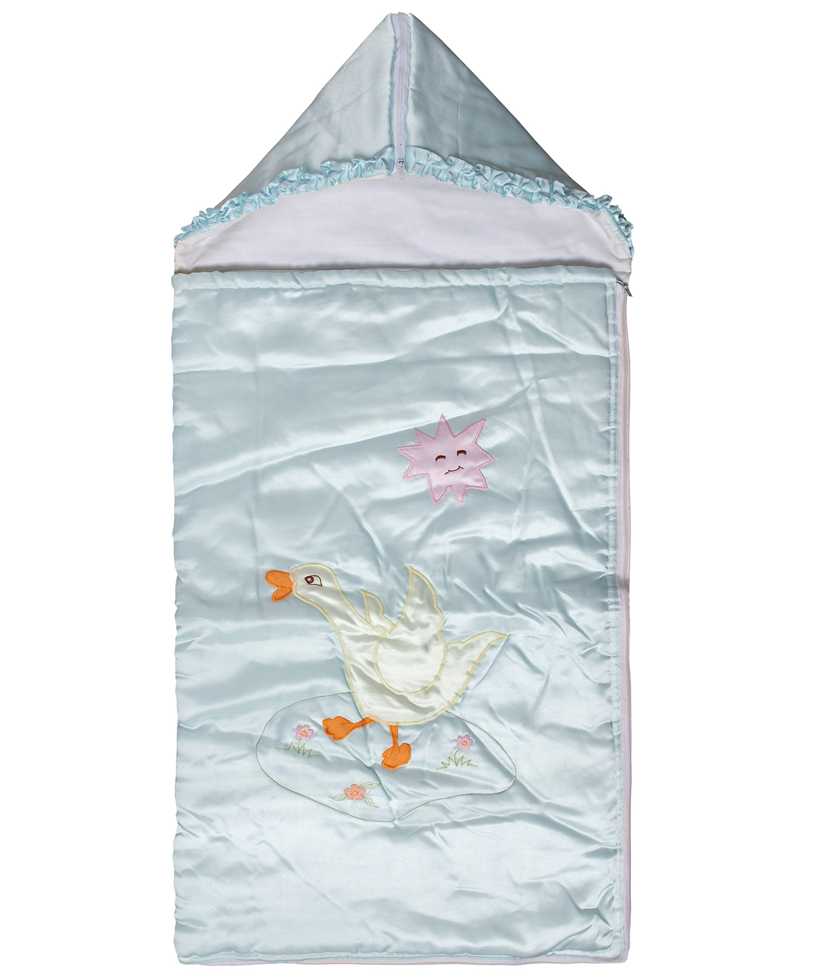 Φωτογραφία προϊόντος: SilkFashion bebe υπνόσακος (90cm x 80cm) σιέλ