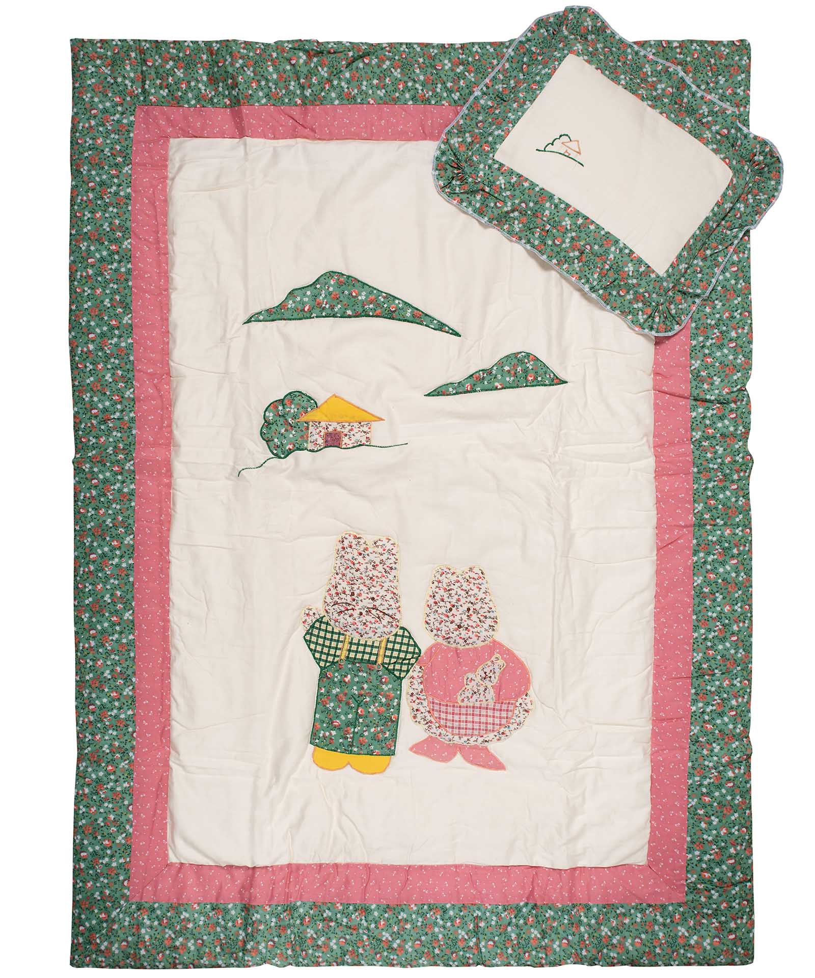 Φωτογραφία προϊόντος: SilkFashion bebe κουβερτάκι (90cm x 125cm + 35cm x 25cm) 594207