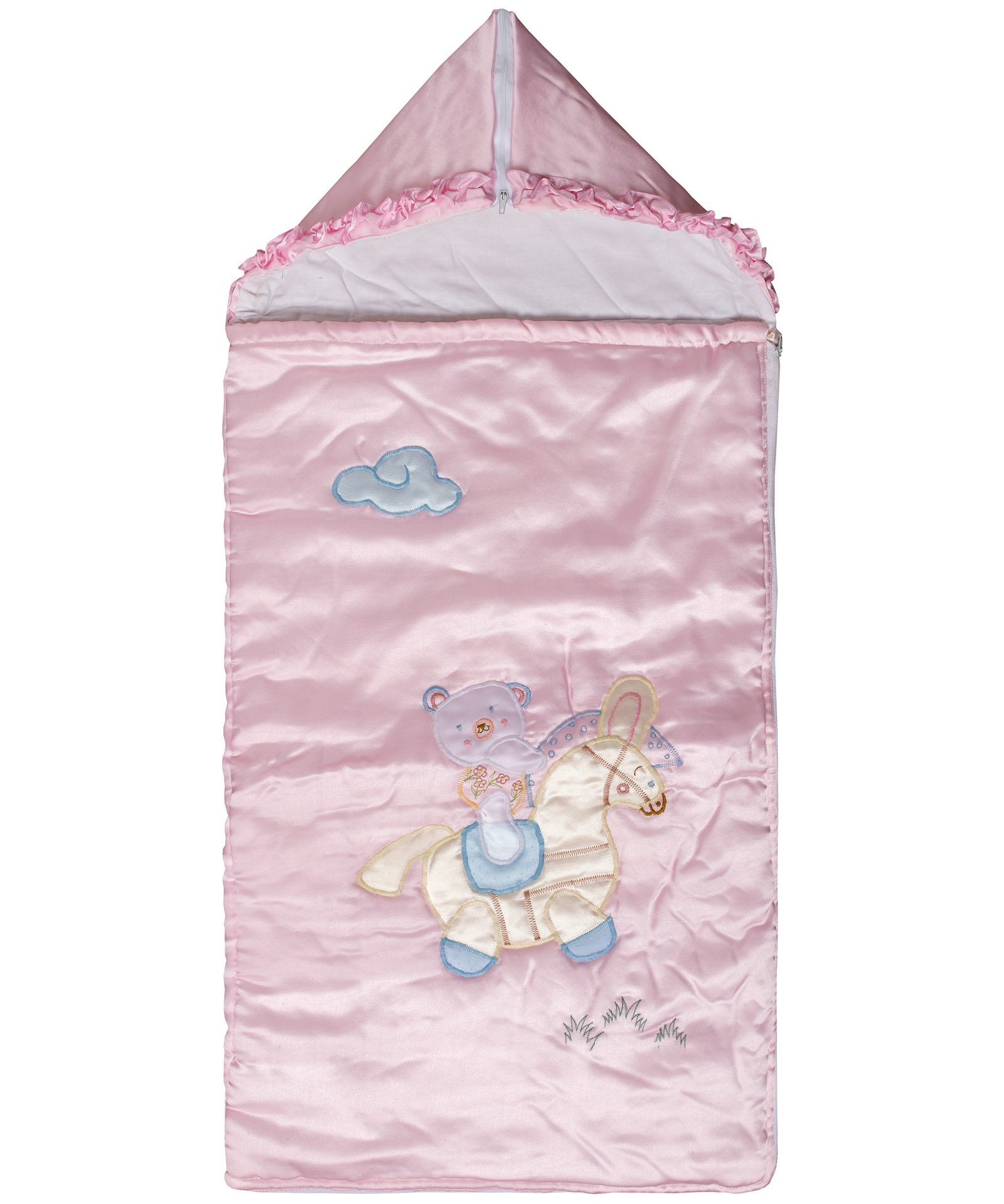 Φωτογραφία προϊόντος: SilkFashion bebe υπνόσακος (90cm x 80cm) ροζ