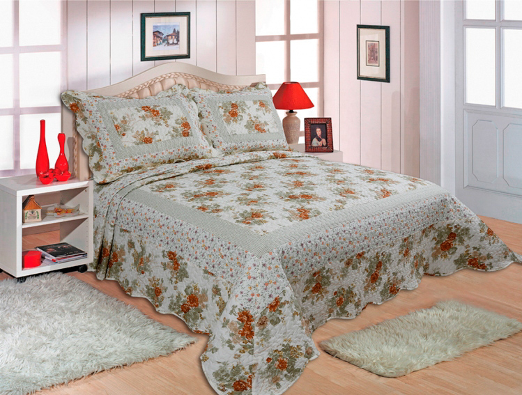 Φωτογραφία προϊόντος: SilkFashion ΚΟΥΒΕΡΛΙ σετ (160cm x 220cm + 1 x 50cm x 70cm) ZG-040
