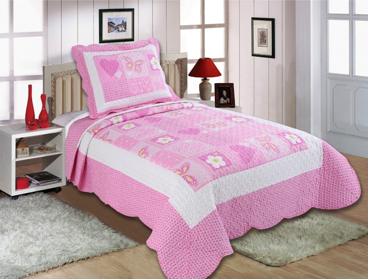 Φωτογραφία προϊόντος: SilkFashion ΚΟΥΒΕΡΛΙ σετ (160cm x 220cm + 1 x 50cm x 70cm) GIRL 006