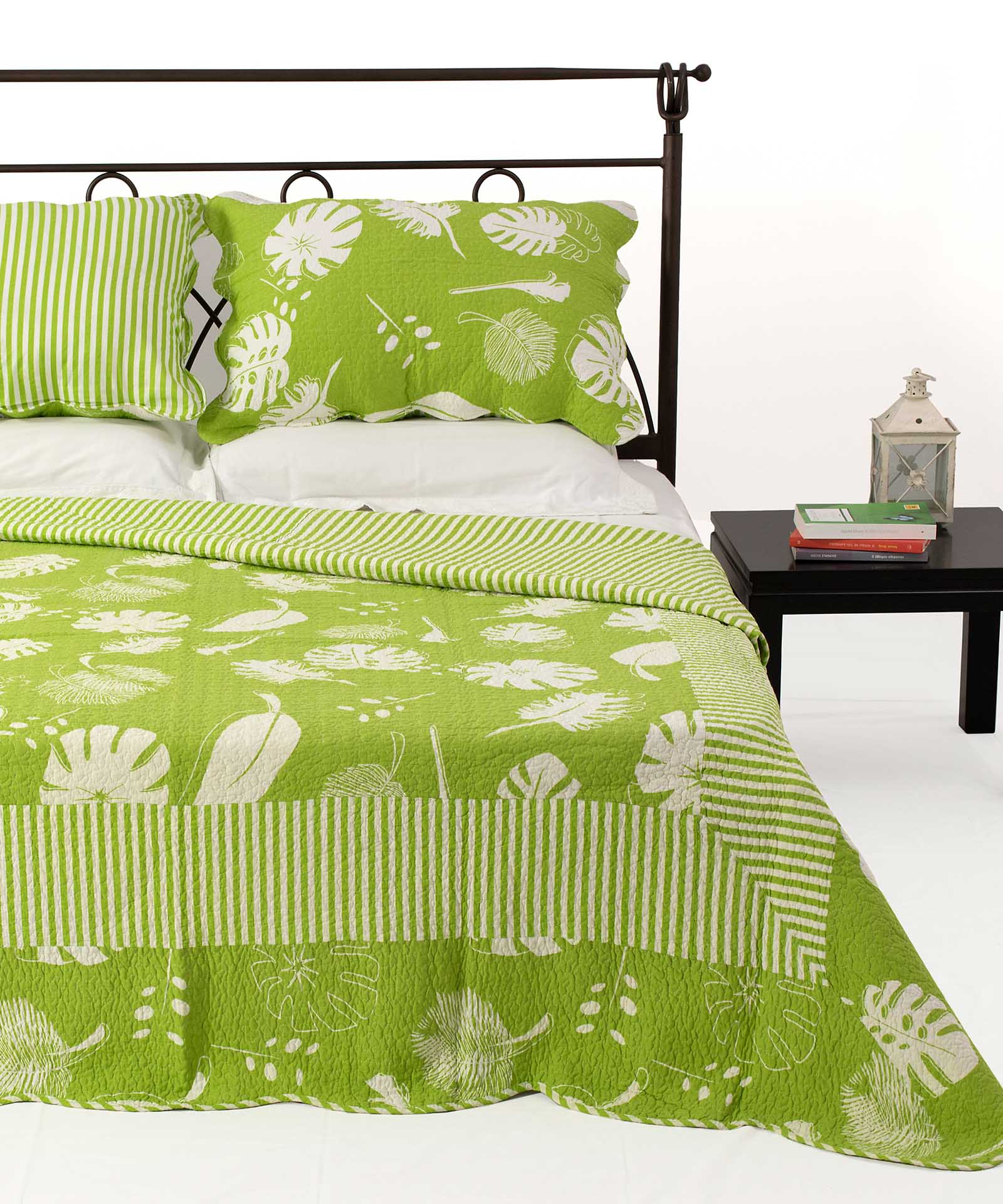 Φωτογραφία προϊόντος: SilkFashion ΚΟΥΒΕΡΛΙ σετ (220cm x 240cm + 2 x 50cm x 70cm) 350 λαχανί