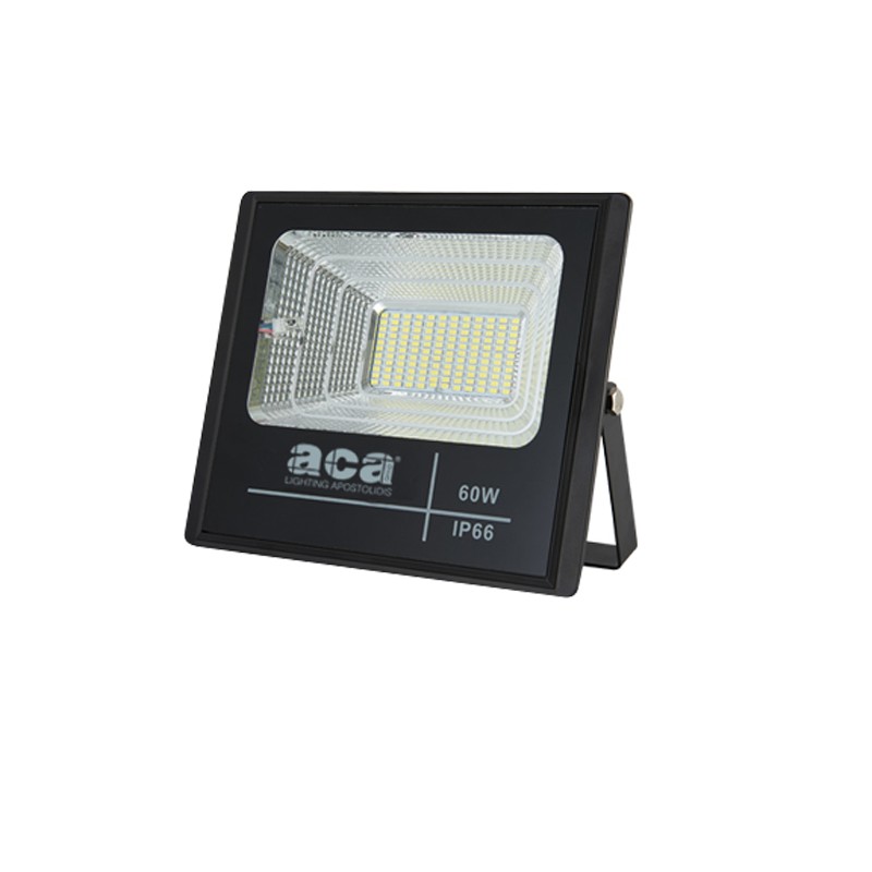 Φωτογραφία προϊόντος: ACALIGHT LED SMD ΠΡΟΒΟΛΕΑΣ ΜΕ ΦΩΤΟΒΟΛΤΑΙΚΑ ΠΑΝΕΛ 60W 6000K IP66 120° Ra70 / SV6060