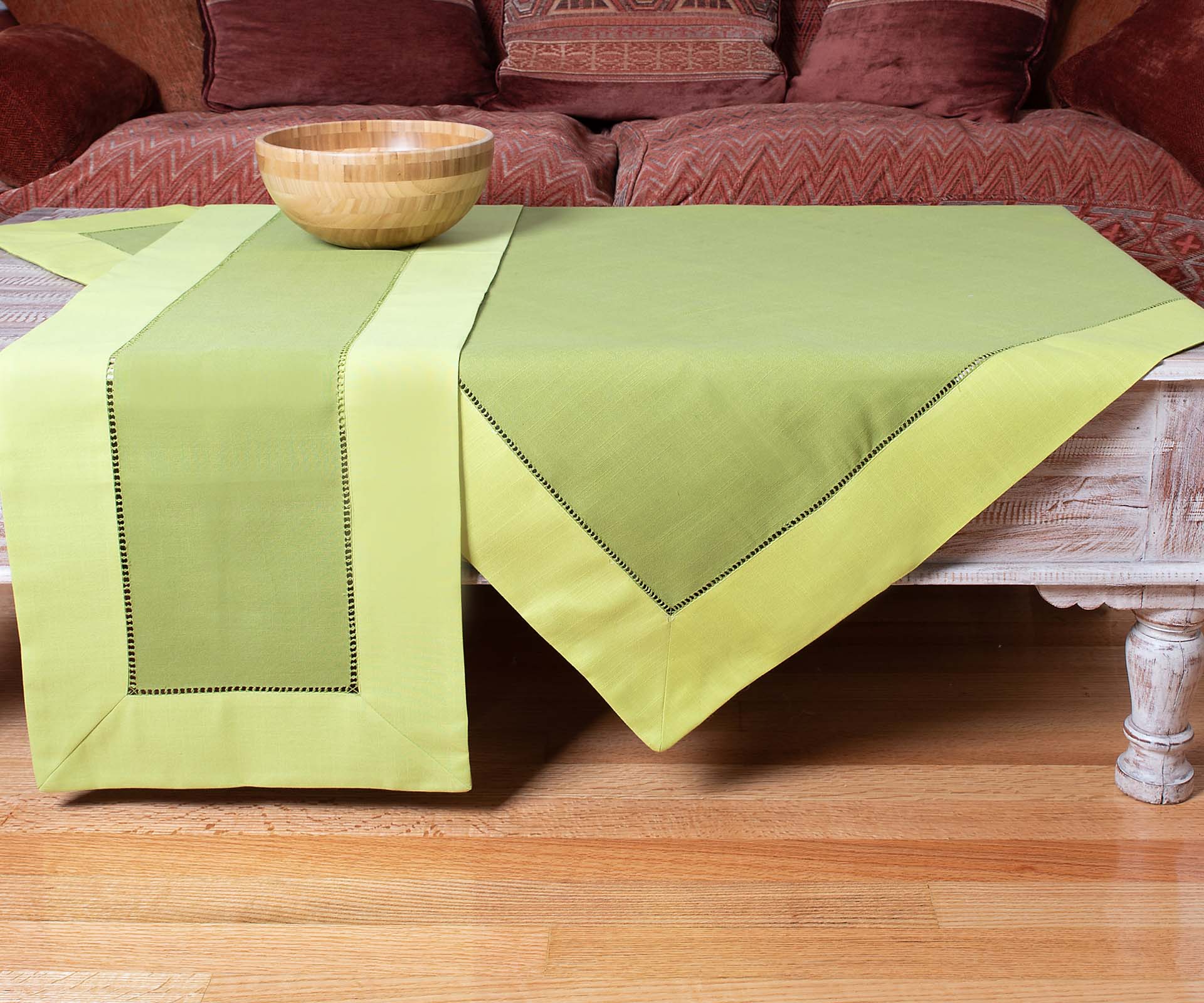 Φωτογραφία προϊόντος: SilkFashion ροτόντα (180cm rd) bg17 πράσινο/κυπαρισσί