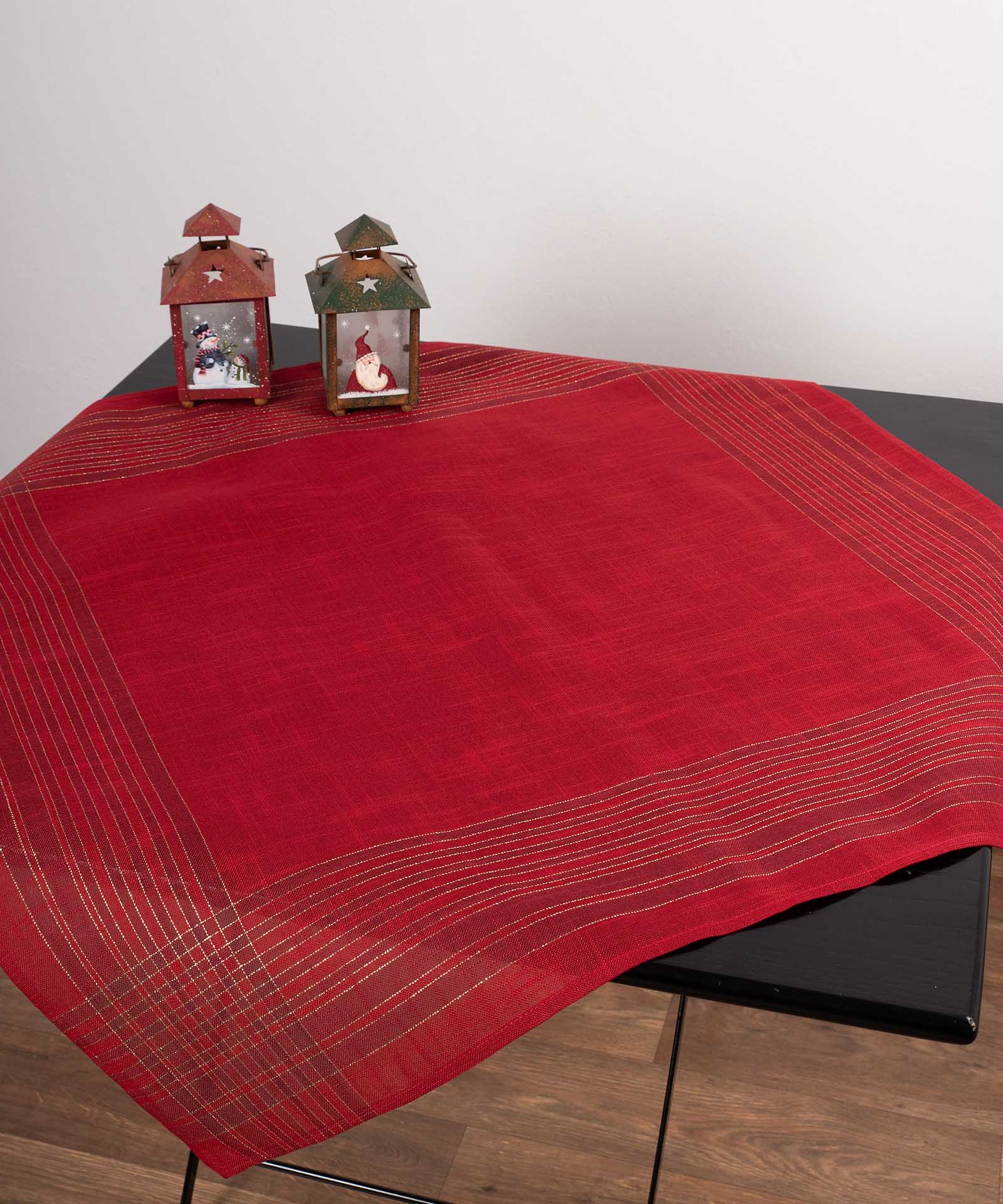 Φωτογραφία προϊόντος: SilkFashion χριστουγεννιάτικο τραπεζομάντηλο (140cm x 180cm) 2467