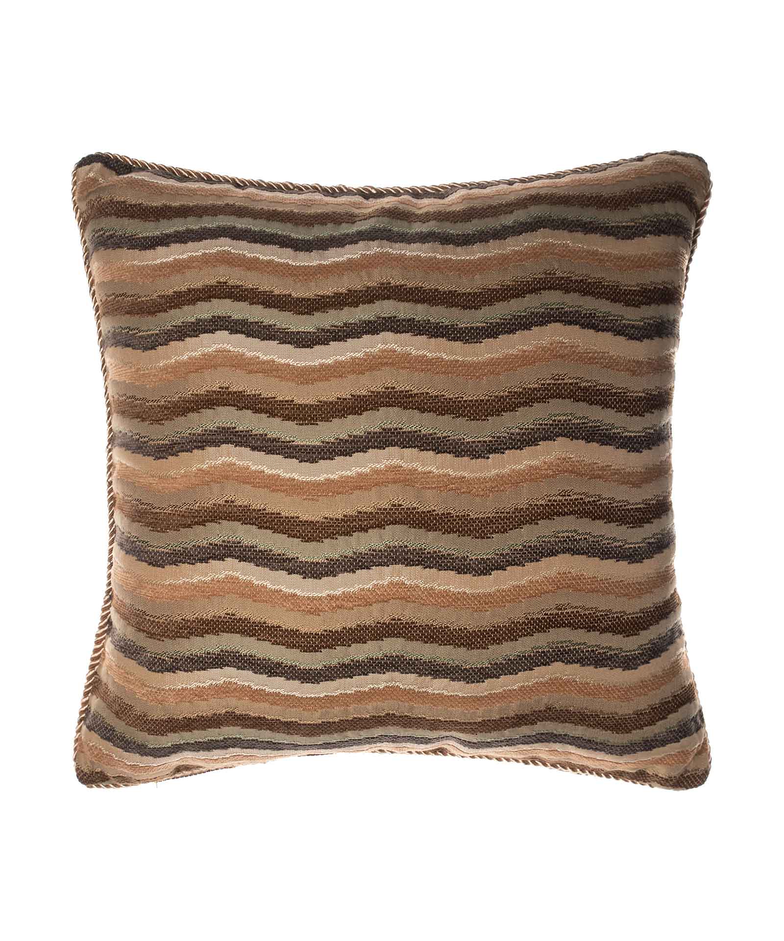 Φωτογραφία προϊόντος: SilkFashion ΜΑΞΙΛΑΡΟΘΗΚΗ 602 (65cm x 65cm) κύμα χρυσό