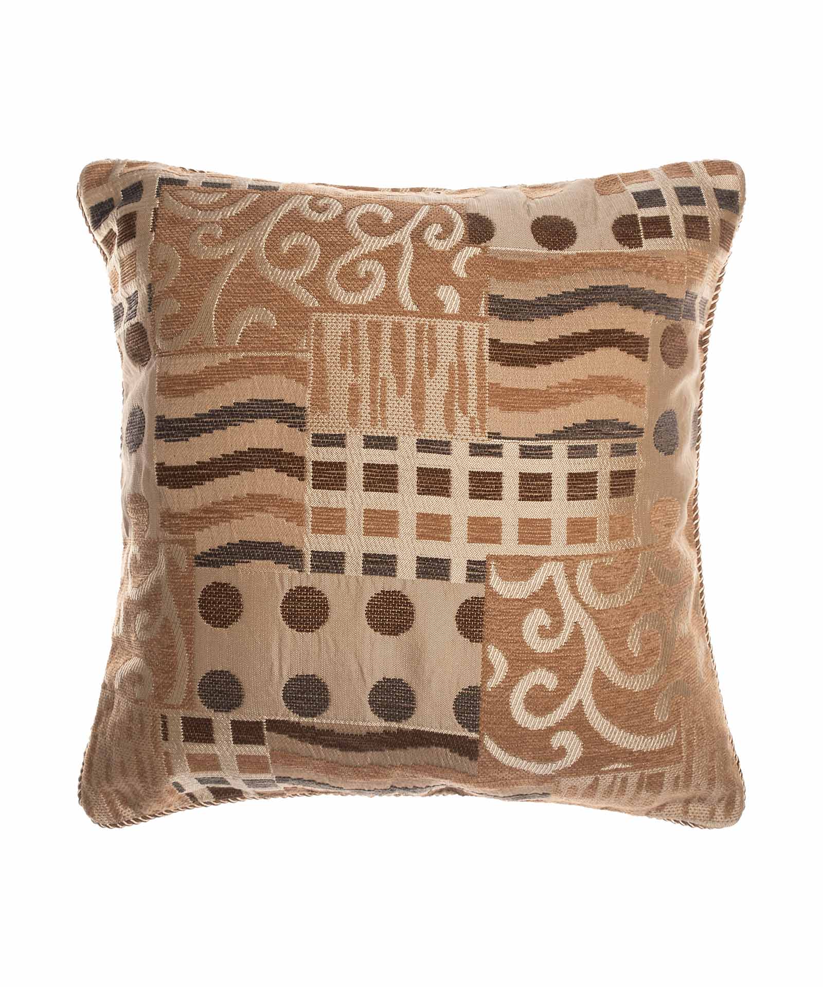 Φωτογραφία προϊόντος: SilkFashion ΜΑΞΙΛΑΡΟΘΗΚΗ 602 (45cm x 45cm) πυκνό χρυσό