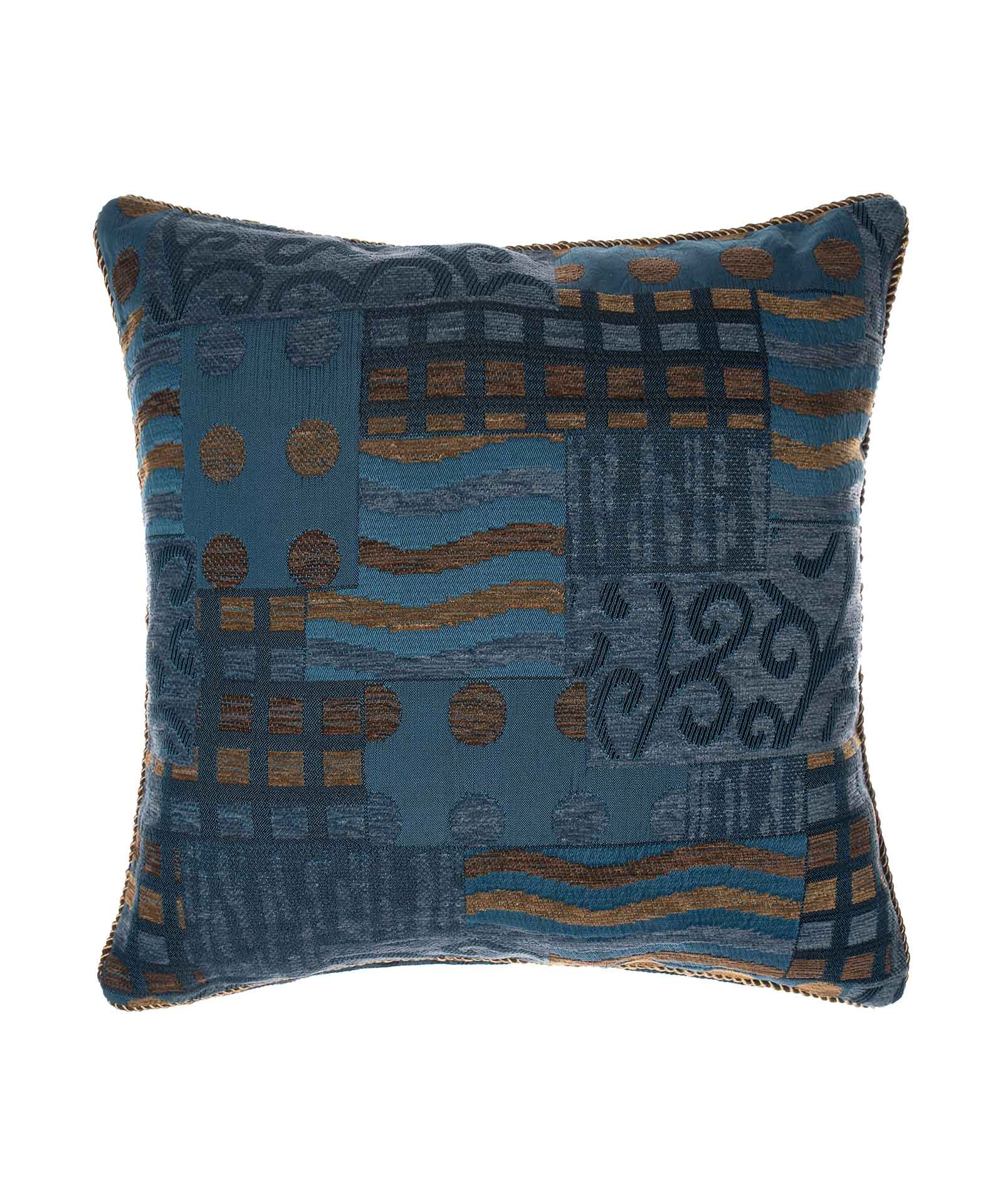 Φωτογραφία προϊόντος: SilkFashion ΜΑΞΙΛΑΡΟΘΗΚΗ 602 (65cm x 65cm) πυκνό μπλε