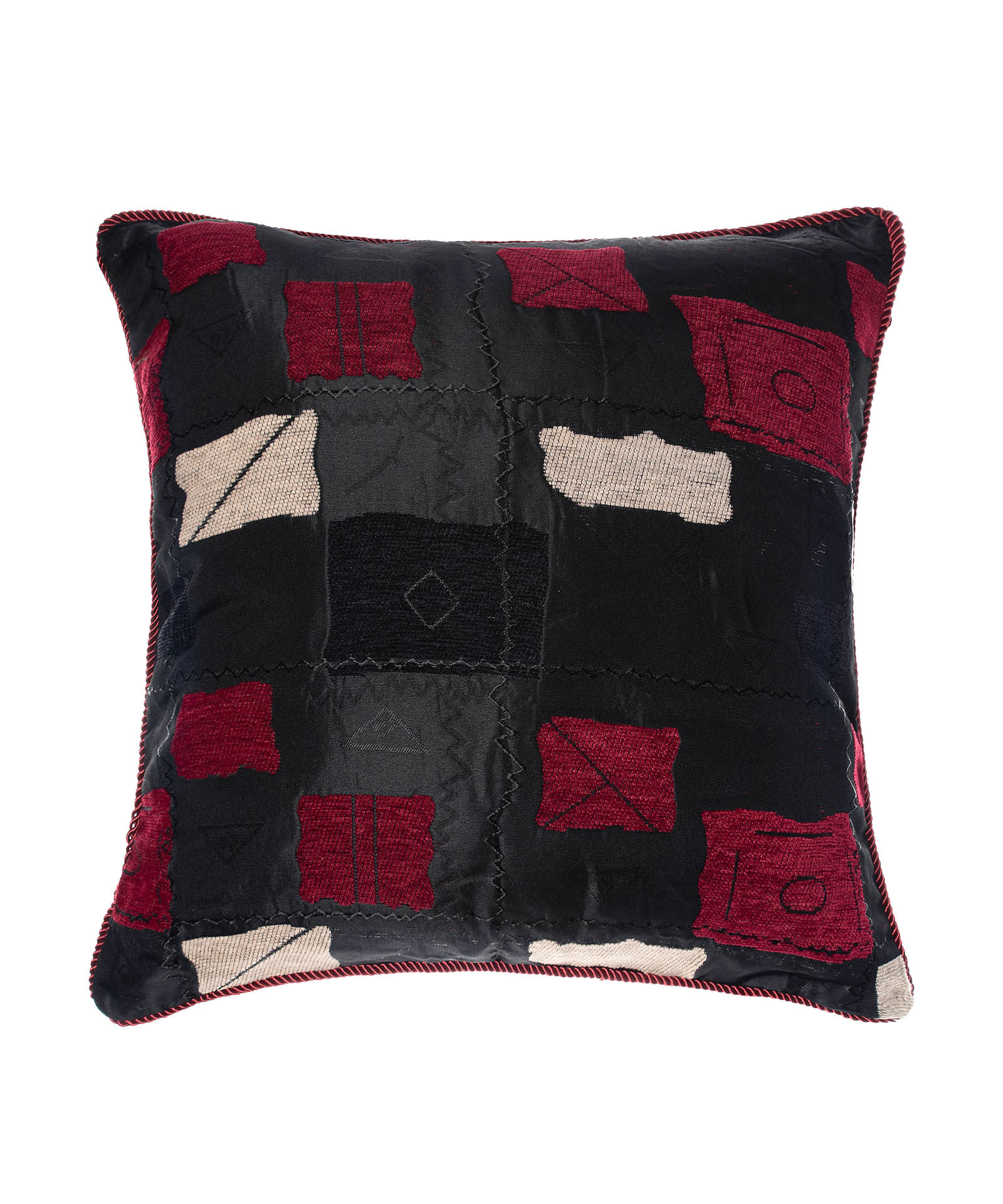 Φωτογραφία προϊόντος: SilkFashion ΜΑΞΙΛΑΡΟΘΗΚΗ 913 (45cm x 45cm) μαύρο