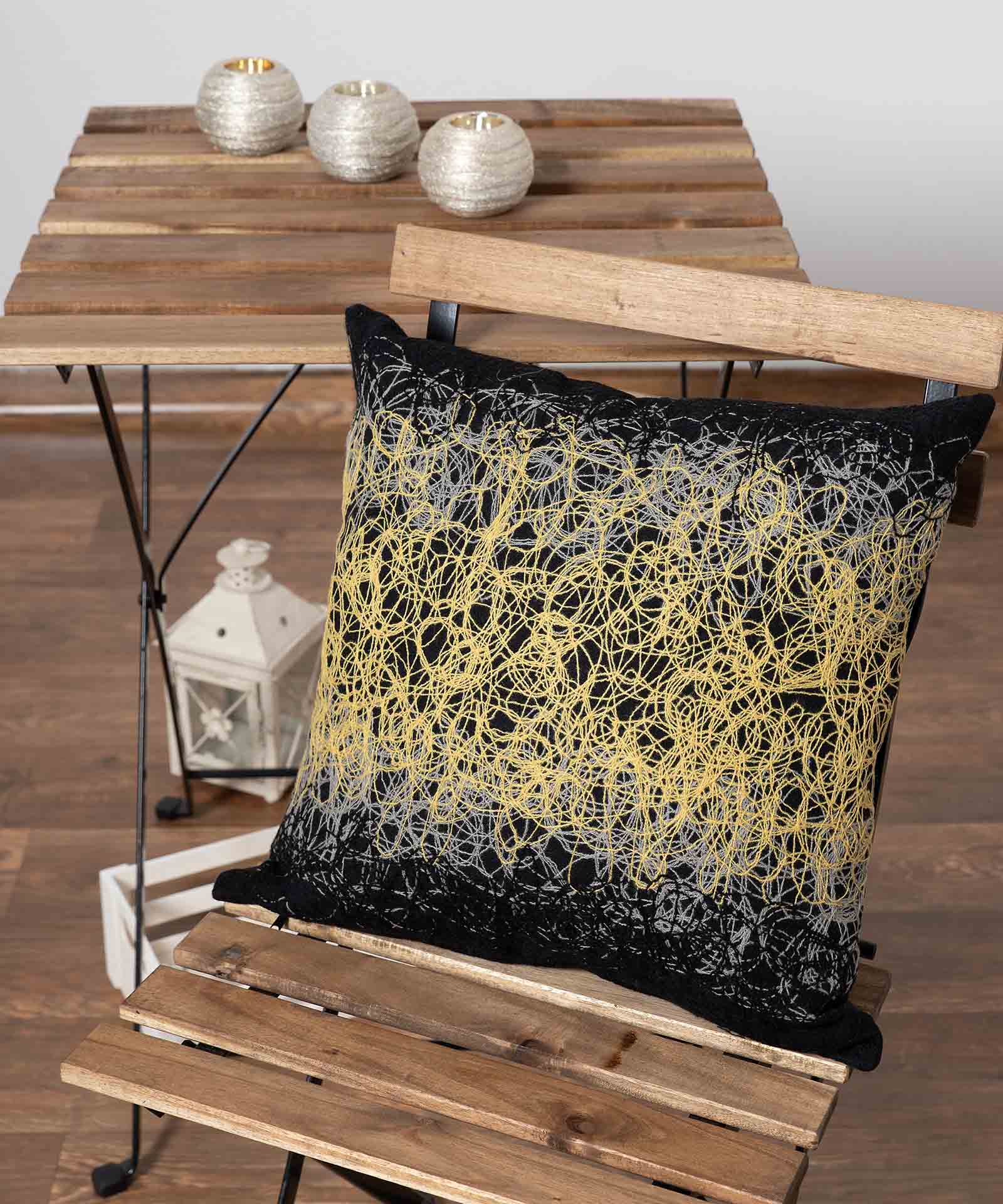Φωτογραφία προϊόντος: SilkFashion ΜΑΞΙΛΑΡΟΘΗΚΗ mk12 (45cm x 45cm) κίτρινο