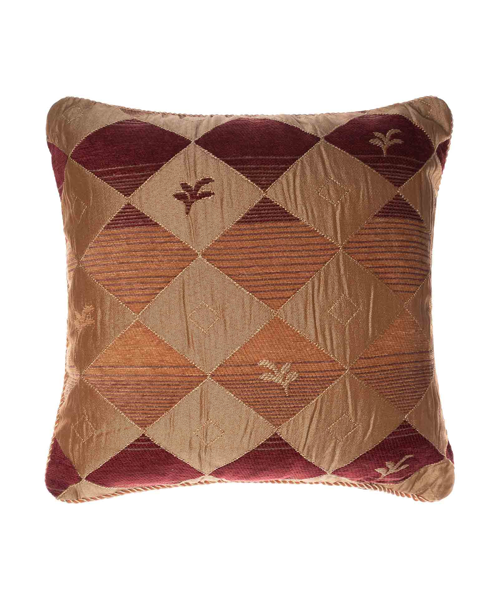 Φωτογραφία προϊόντος: SilkFashion ΜΑΞΙΛΑΡΟΘΗΚΗ nq023 (45cm x 45 cm) μπορντώ